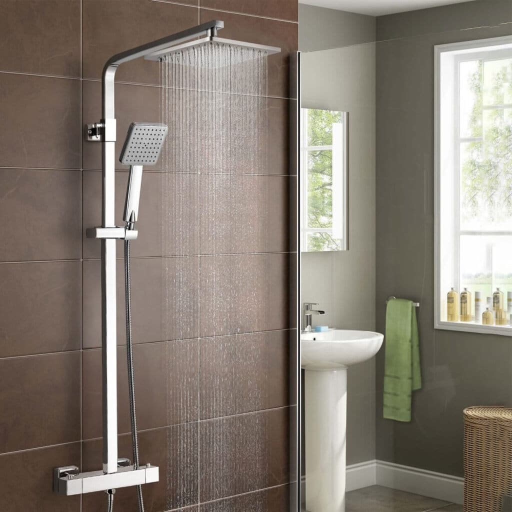 The different types of bathroom shower systems